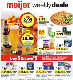 Weekly ad Meijer 03/23/2025 - 03/29/2025