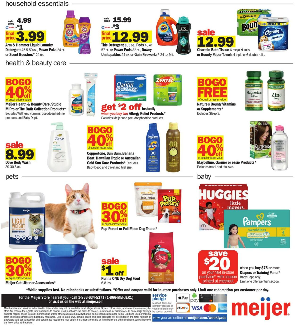 Weekly ad Meijer 08/04/2024 - 08/10/2024