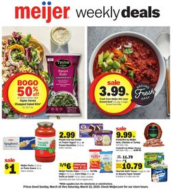 Weekly ad Meijer 03/16/2025 - 03/22/2025