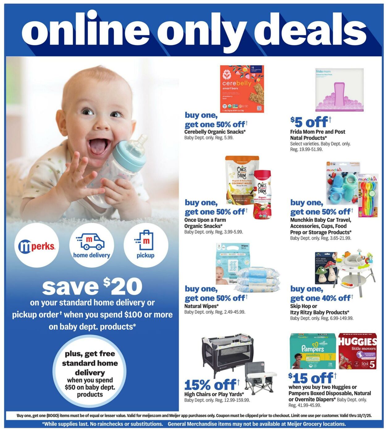 Weekly ad Meijer 10/01/2025 - 10/07/2025