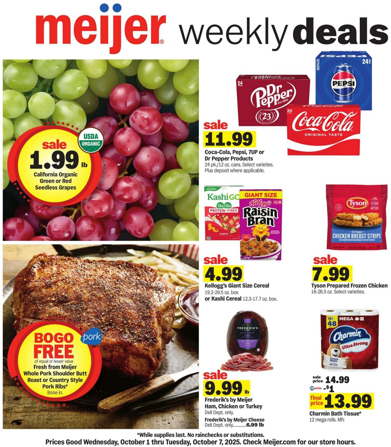 Weekly ad Meijer 10/01/2025 - 10/07/2025