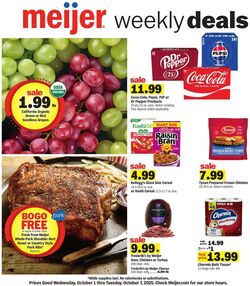 Weekly ad Meijer 10/01/2025 - 10/07/2025
