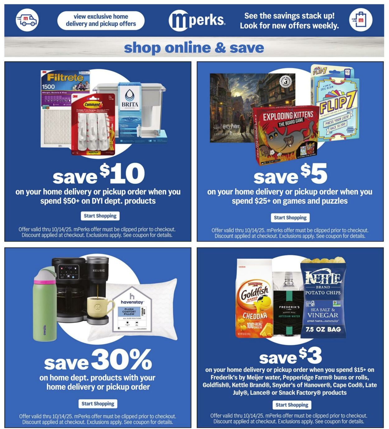 Weekly ad Meijer 10/08/2025 - 10/14/2025