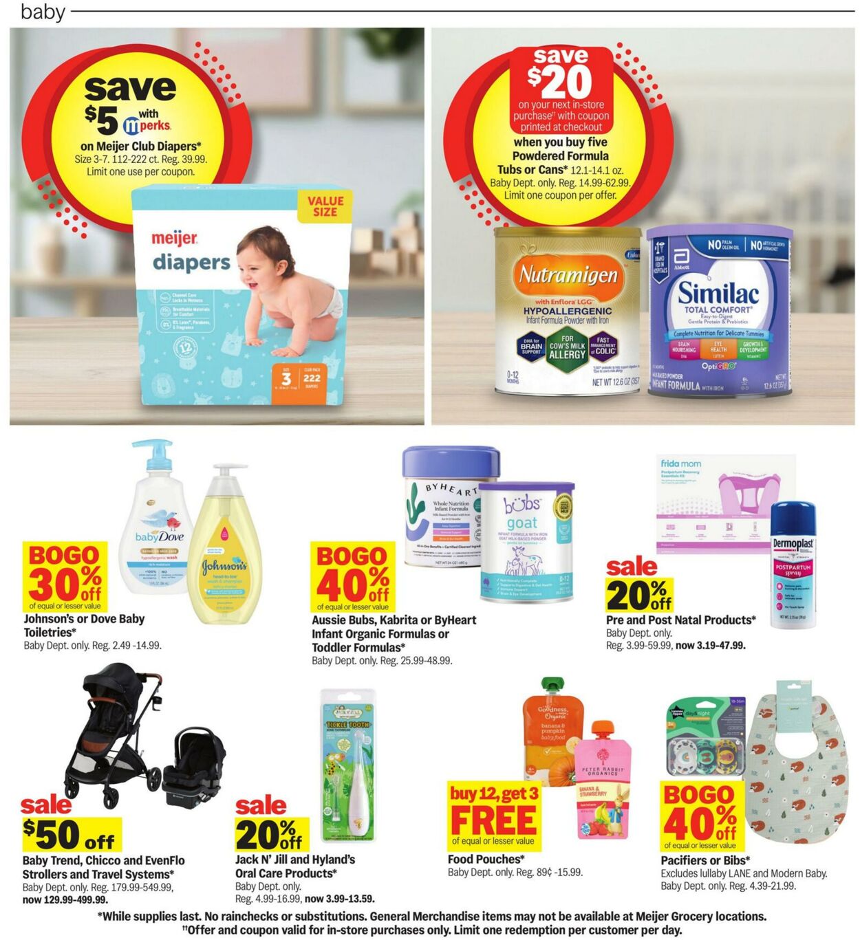 Weekly ad Meijer 10/08/2025 - 10/14/2025