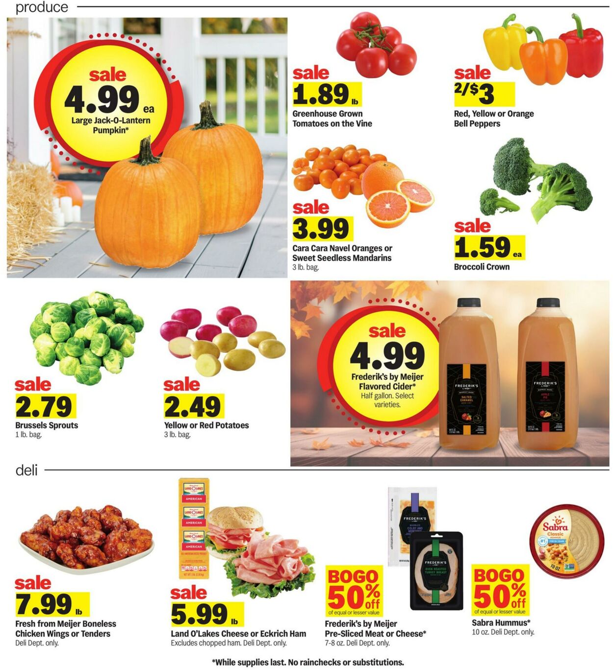 Weekly ad Meijer 10/08/2025 - 10/14/2025