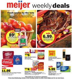 Weekly ad Meijer 10/08/2025 - 10/14/2025