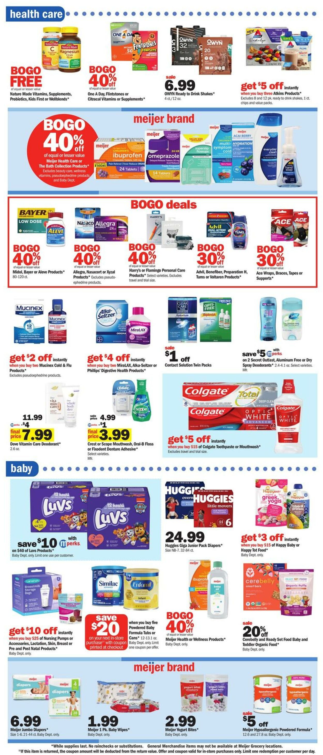 Weekly ad Meijer 03/03/2024 - 03/09/2024