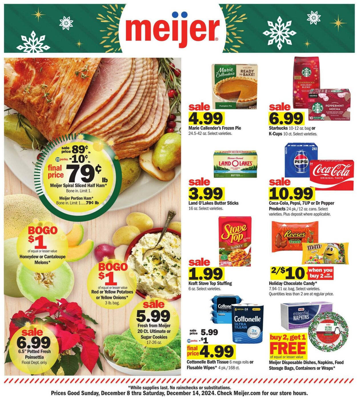 Weekly ad Meijer 12/08/2024 - 12/14/2024