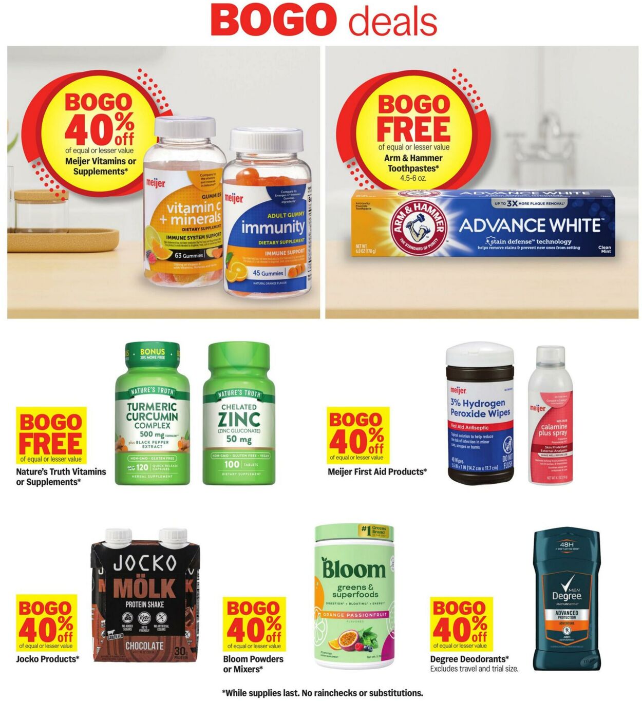 Weekly ad Meijer 08/10/2025 - 08/16/2025