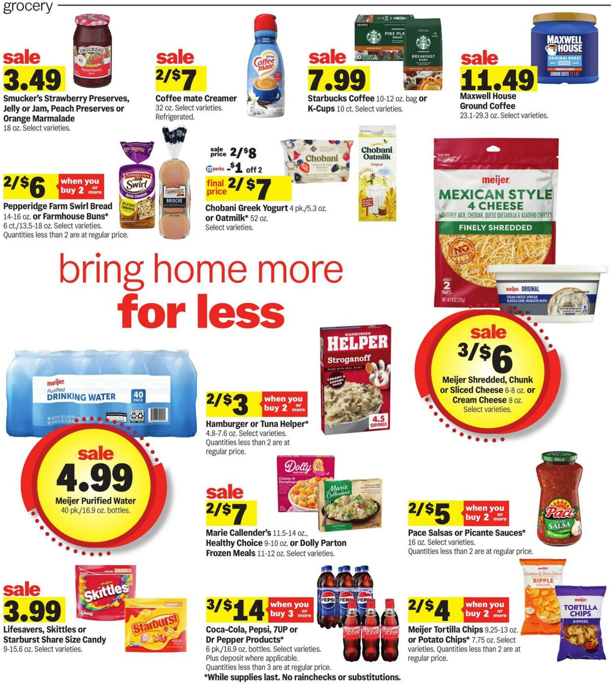 Weekly ad Meijer 08/10/2025 - 08/16/2025
