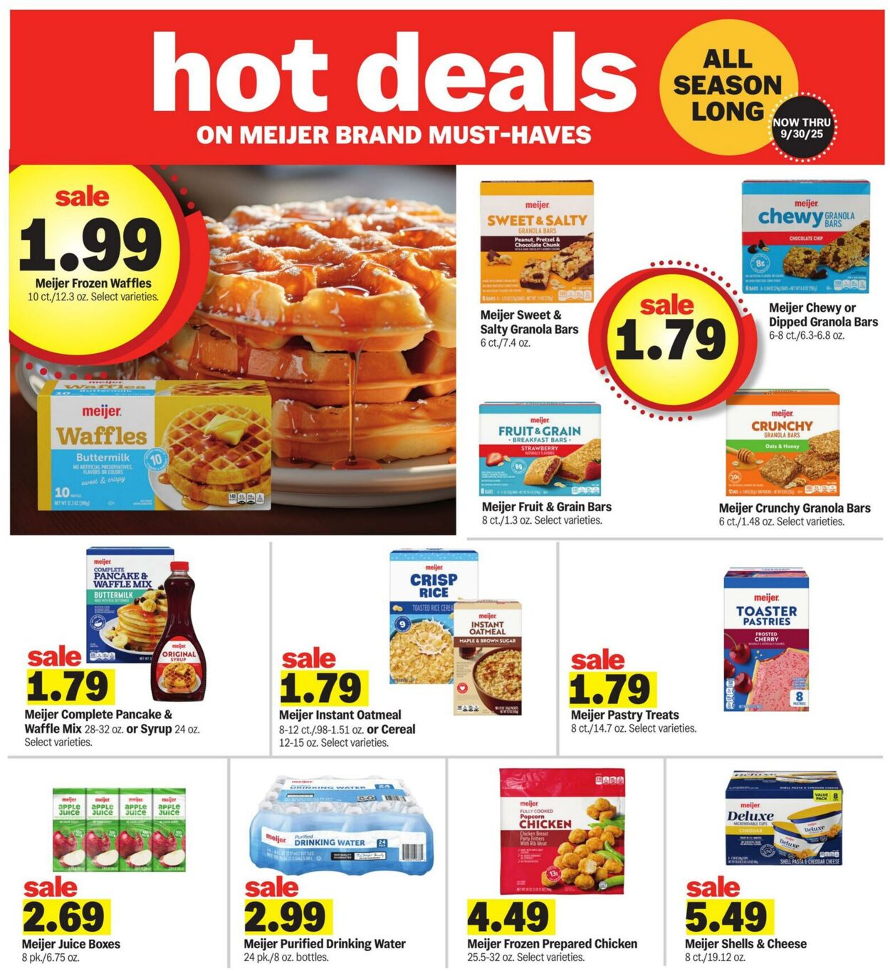 Weekly ad Meijer 08/10/2025 - 08/16/2025