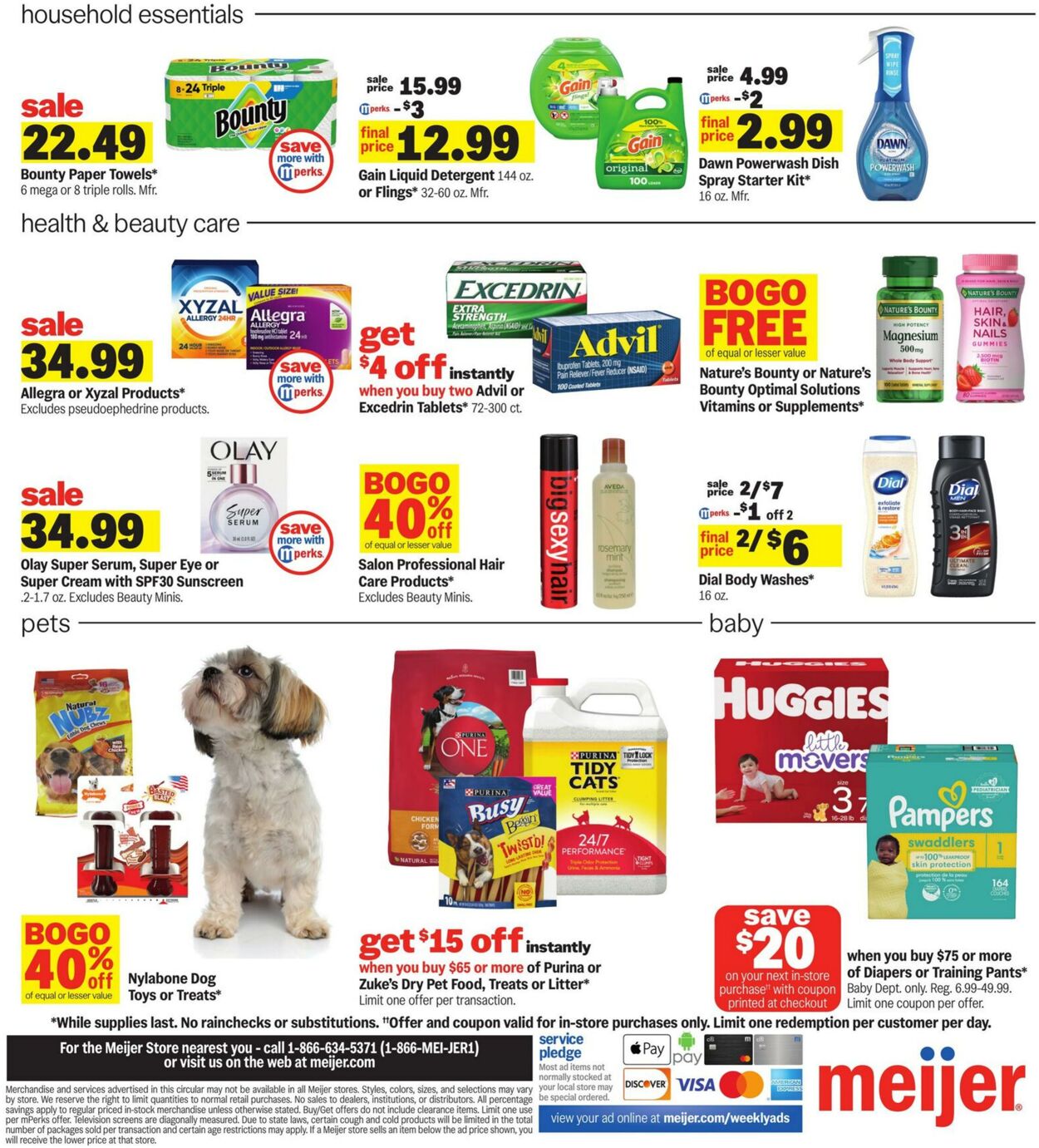 Weekly ad Meijer 08/10/2025 - 08/16/2025