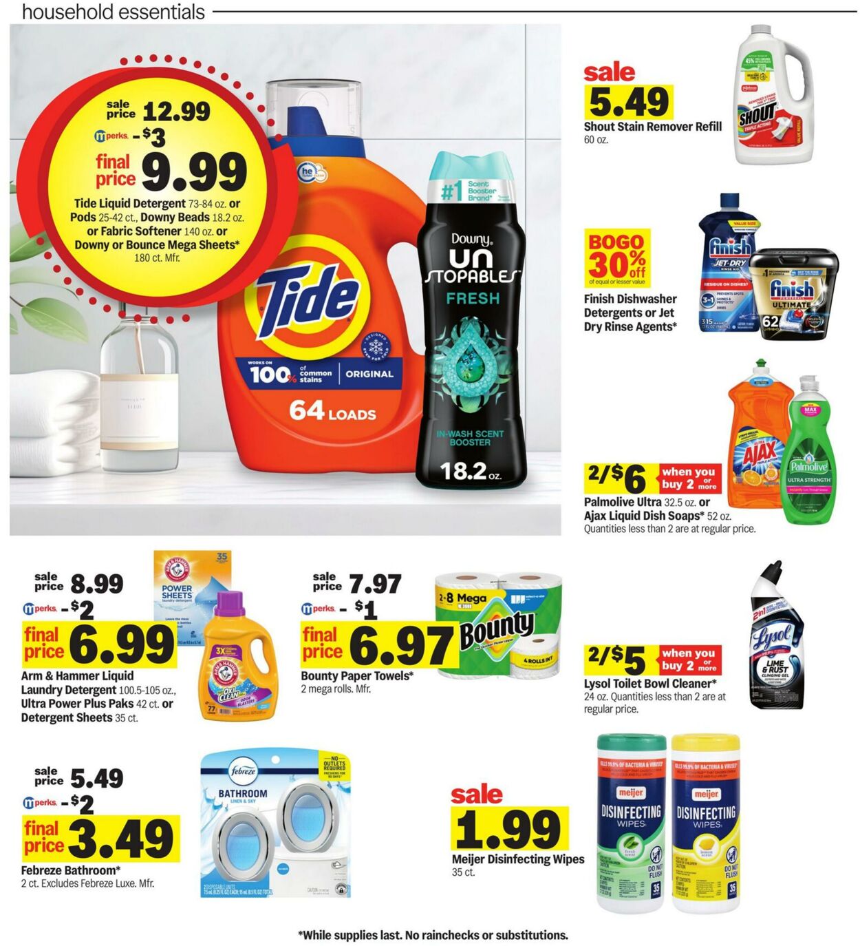 Weekly ad Meijer 08/10/2025 - 08/16/2025