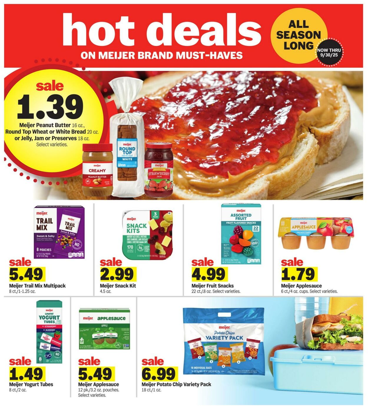 Weekly ad Meijer 08/10/2025 - 08/16/2025