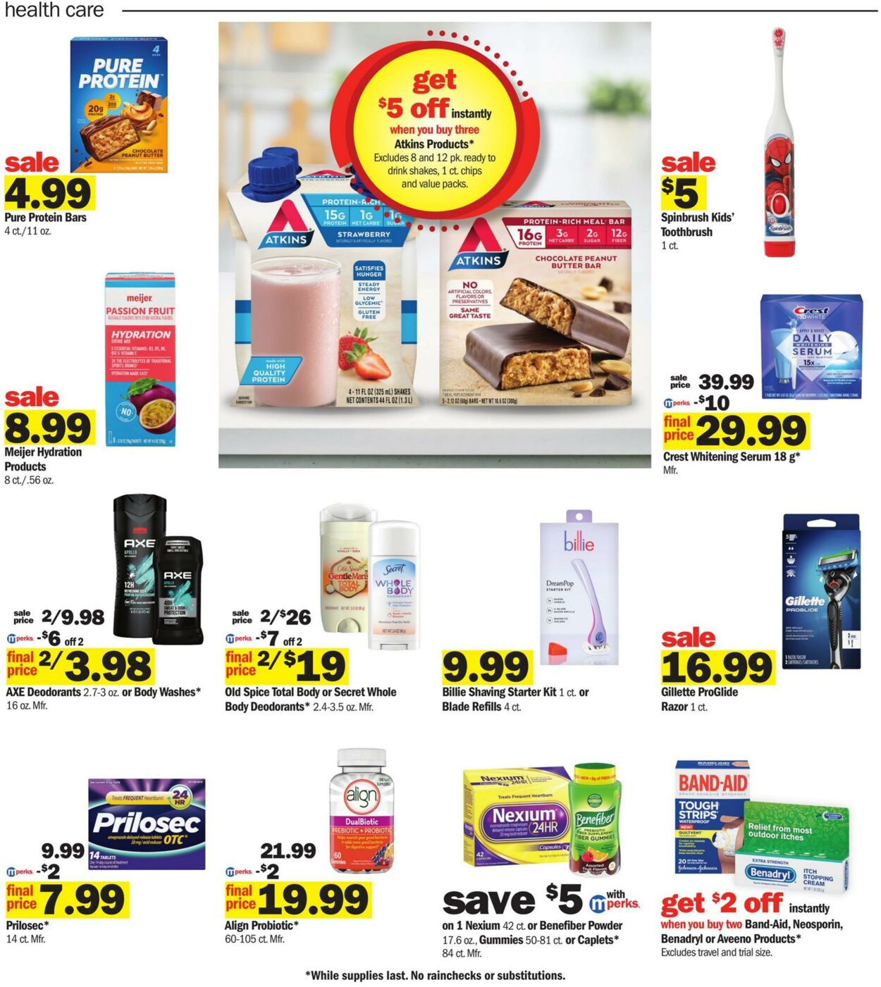 Weekly ad Meijer 07/21/2024 - 07/27/2024