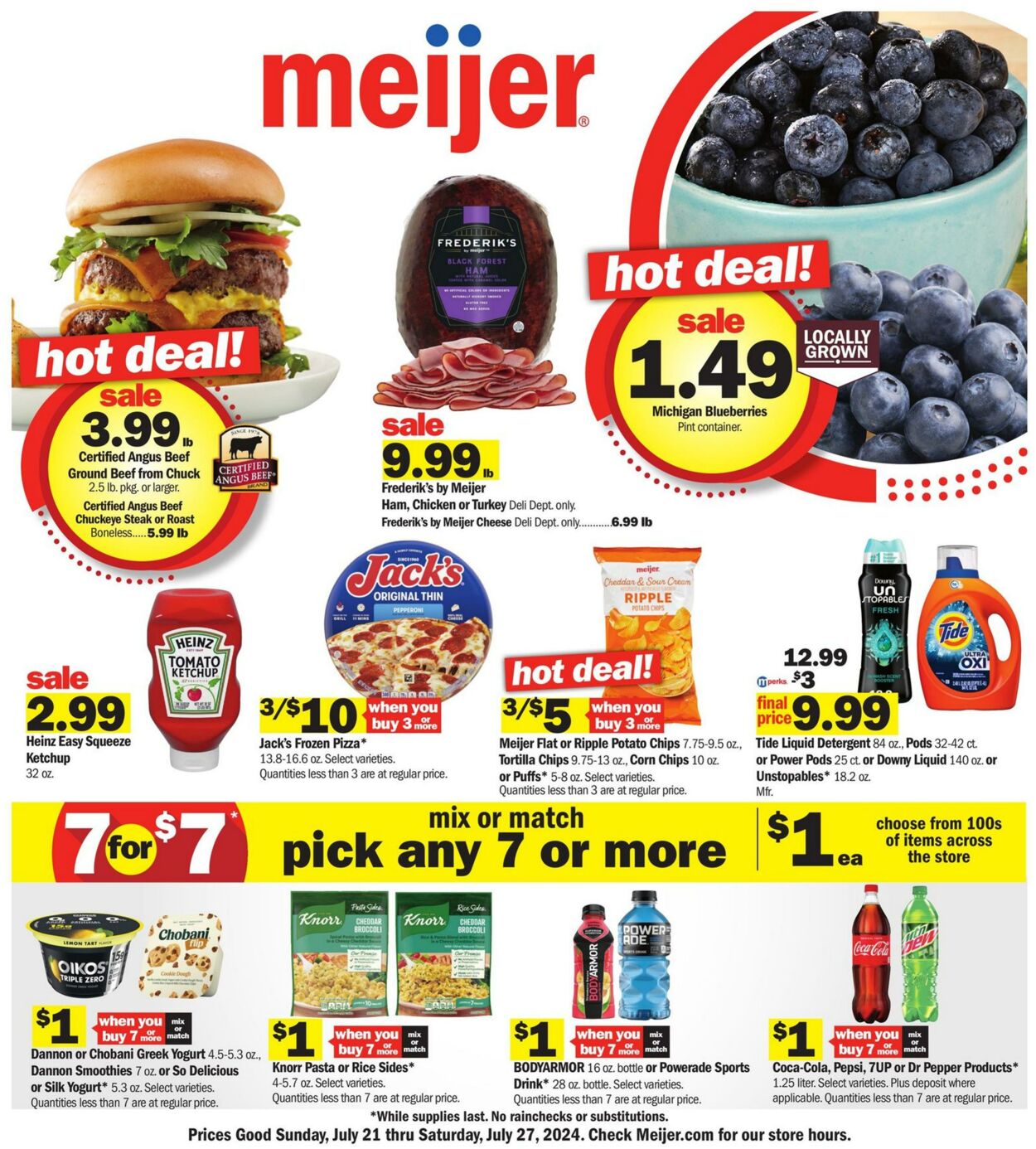 Weekly ad Meijer 07/21/2024 - 07/27/2024