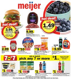 Weekly ad Meijer 07/14/2024 - 07/20/2024
