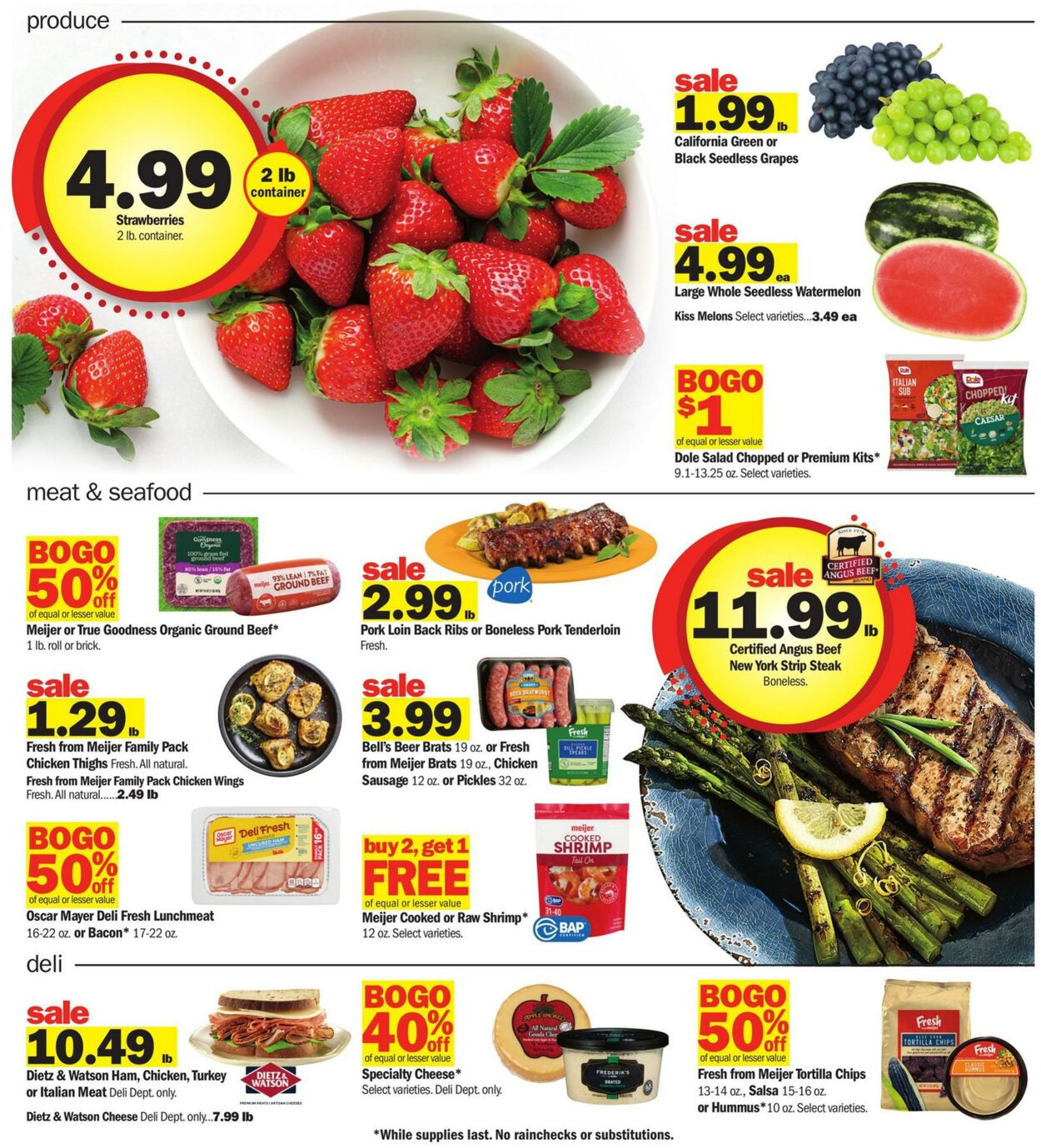 Weekly ad Meijer 08/11/2024 - 08/17/2024