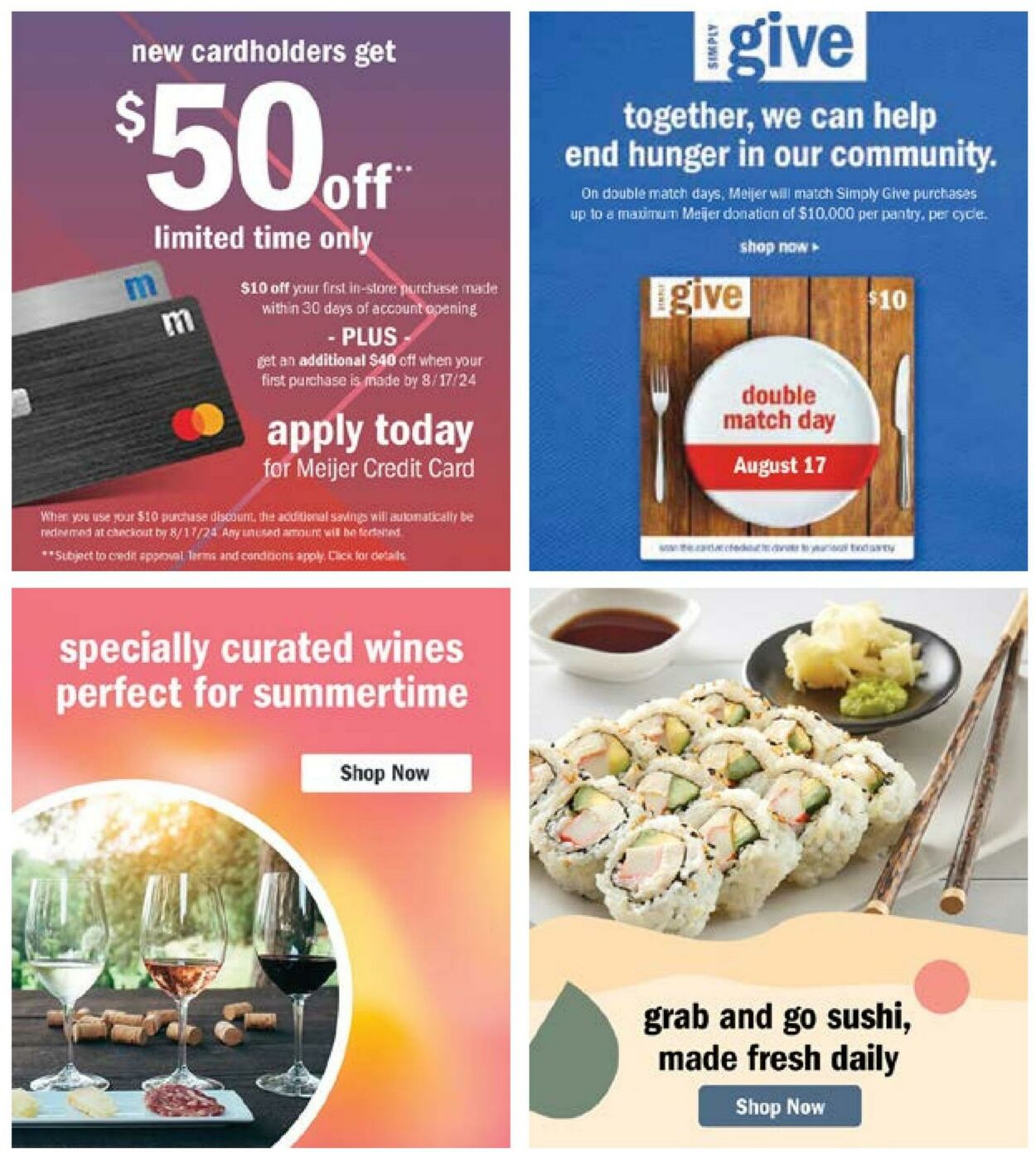 Weekly ad Meijer 08/11/2024 - 08/17/2024