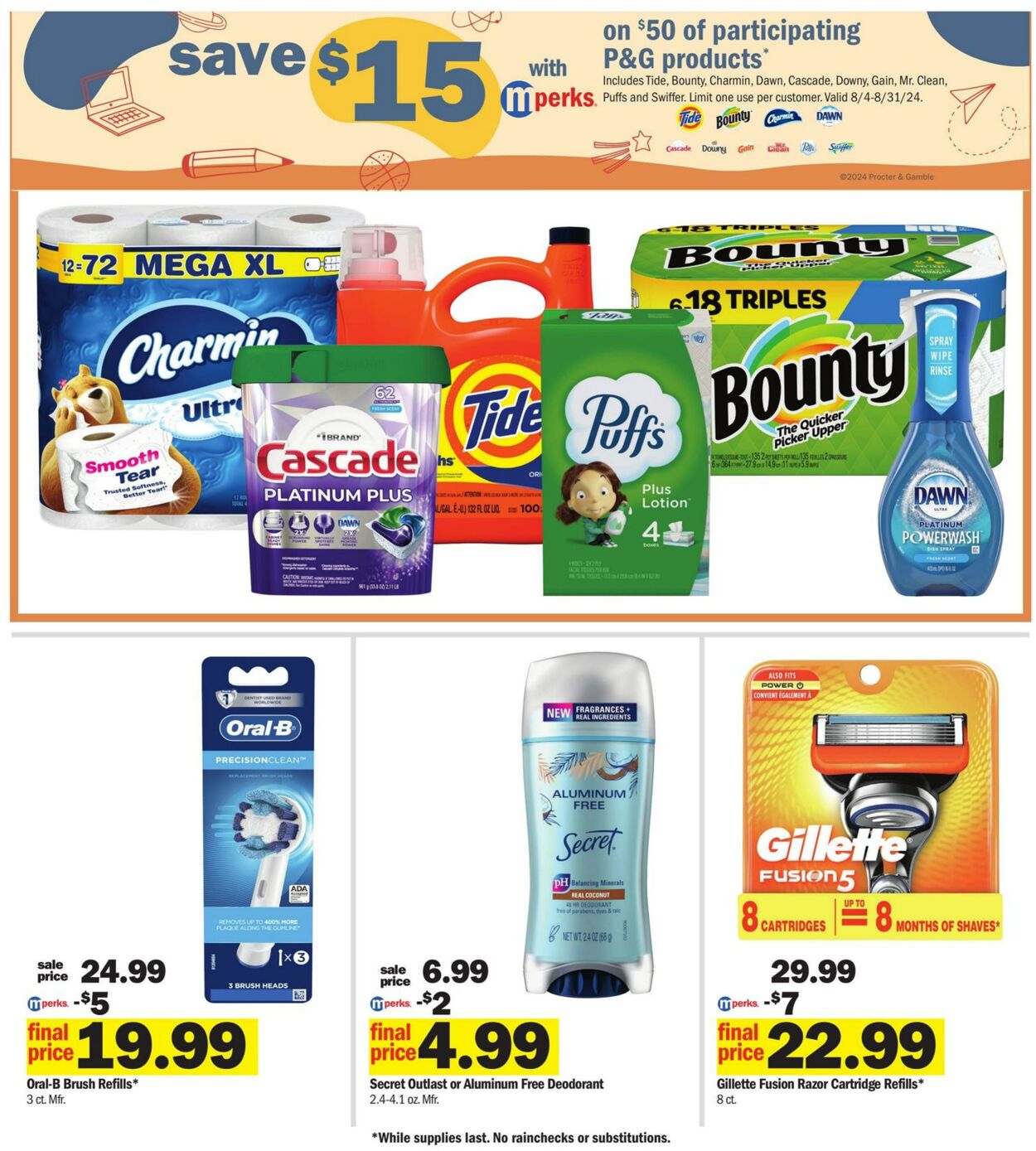 Weekly ad Meijer 08/11/2024 - 08/17/2024