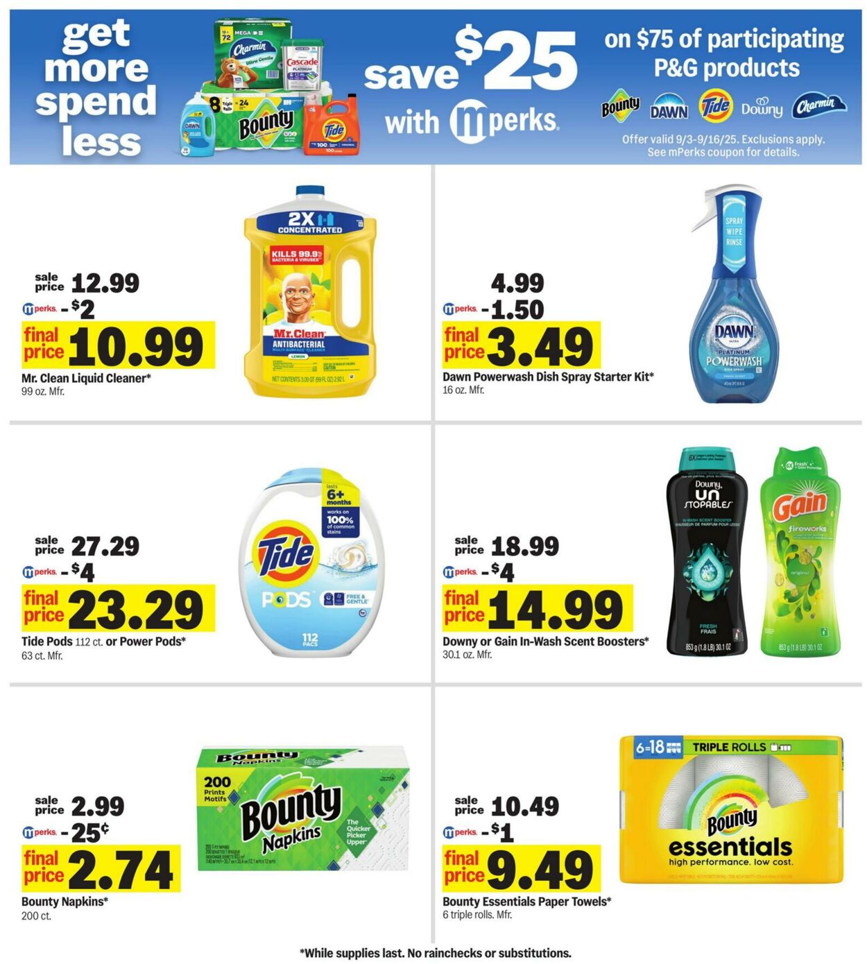 Weekly ad Meijer 09/03/2025 - 09/09/2025