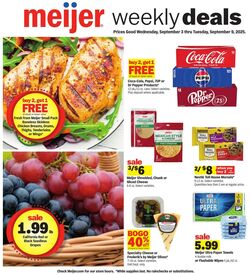 Weekly ad Meijer 09/03/2025 - 09/09/2025