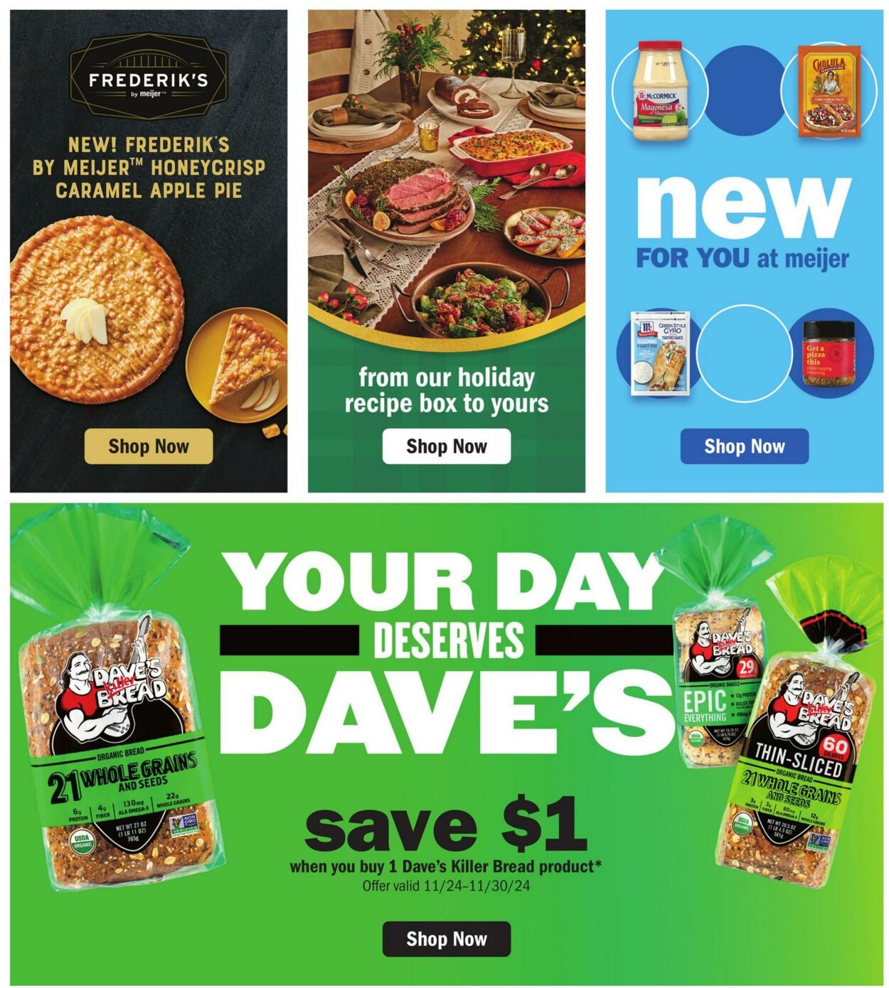 Weekly ad Meijer 11/24/2024 - 11/30/2024