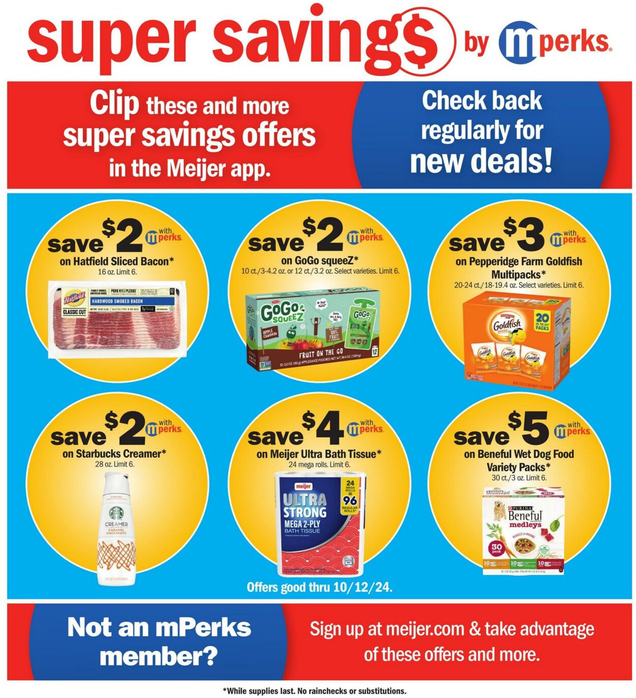 Weekly ad Meijer 10/06/2024 - 10/12/2024