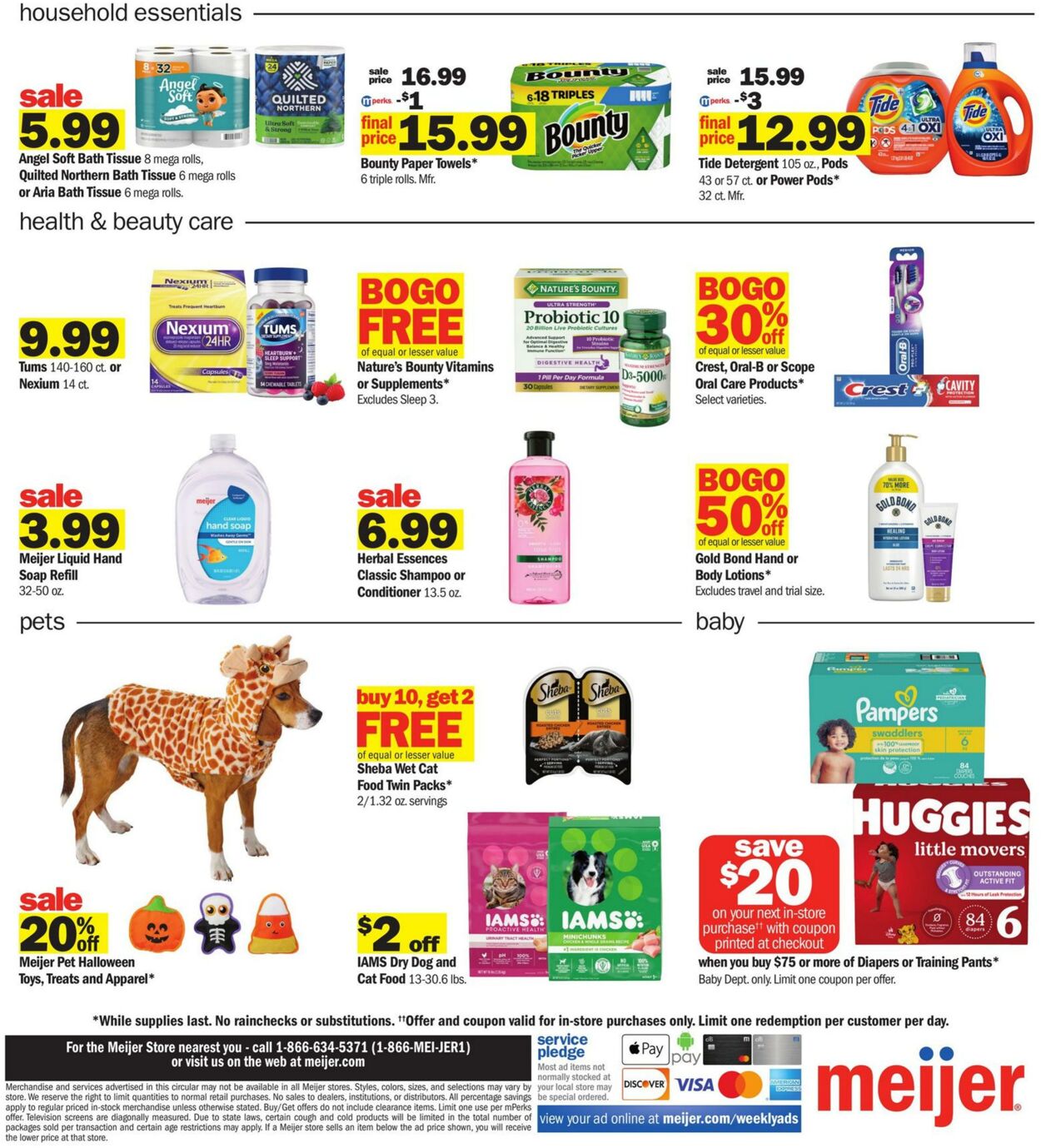 Weekly ad Meijer 10/06/2024 - 10/12/2024