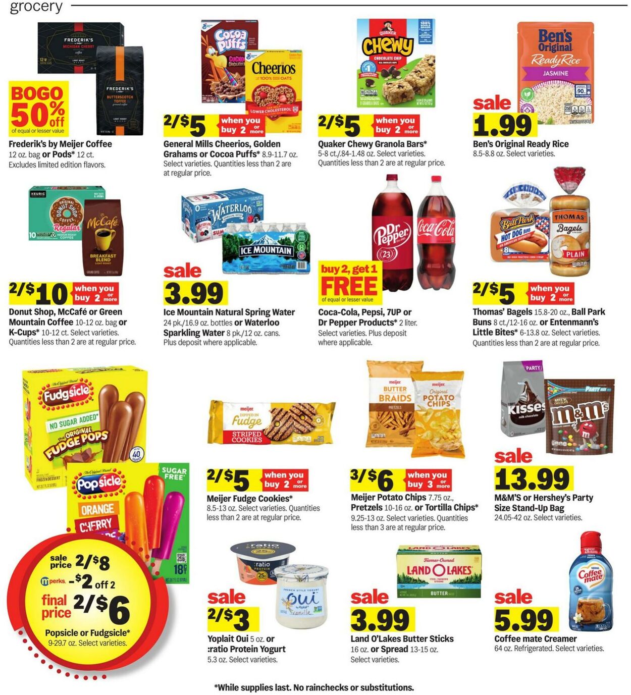 Weekly ad Meijer 08/17/2025 - 08/23/2025
