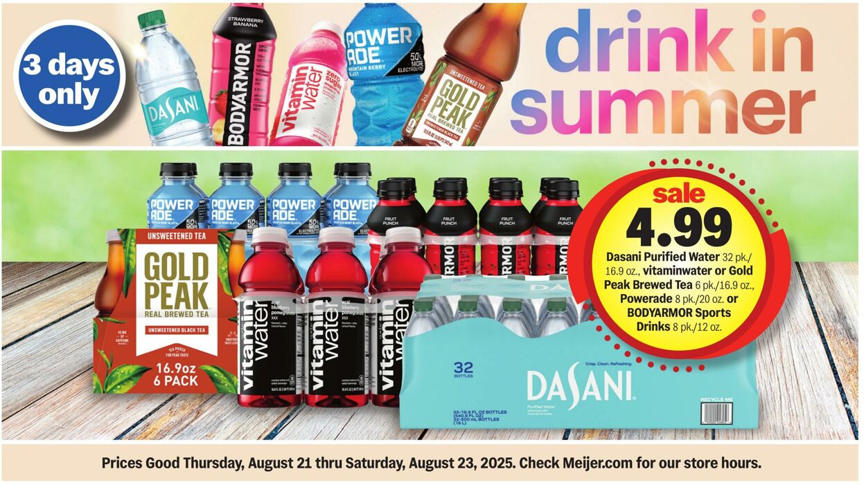 Weekly ad Meijer 08/17/2025 - 08/23/2025