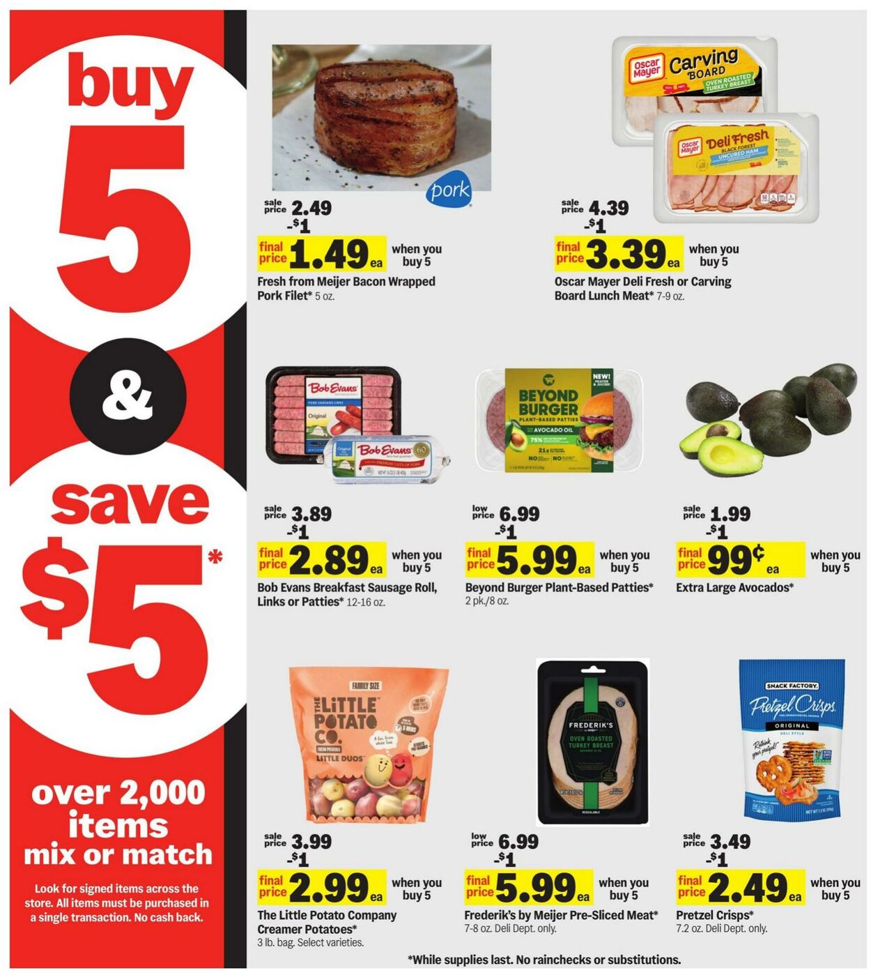 Weekly ad Meijer 08/17/2025 - 08/23/2025