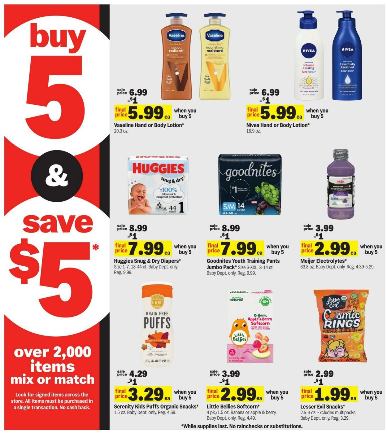 Weekly ad Meijer 08/17/2025 - 08/23/2025