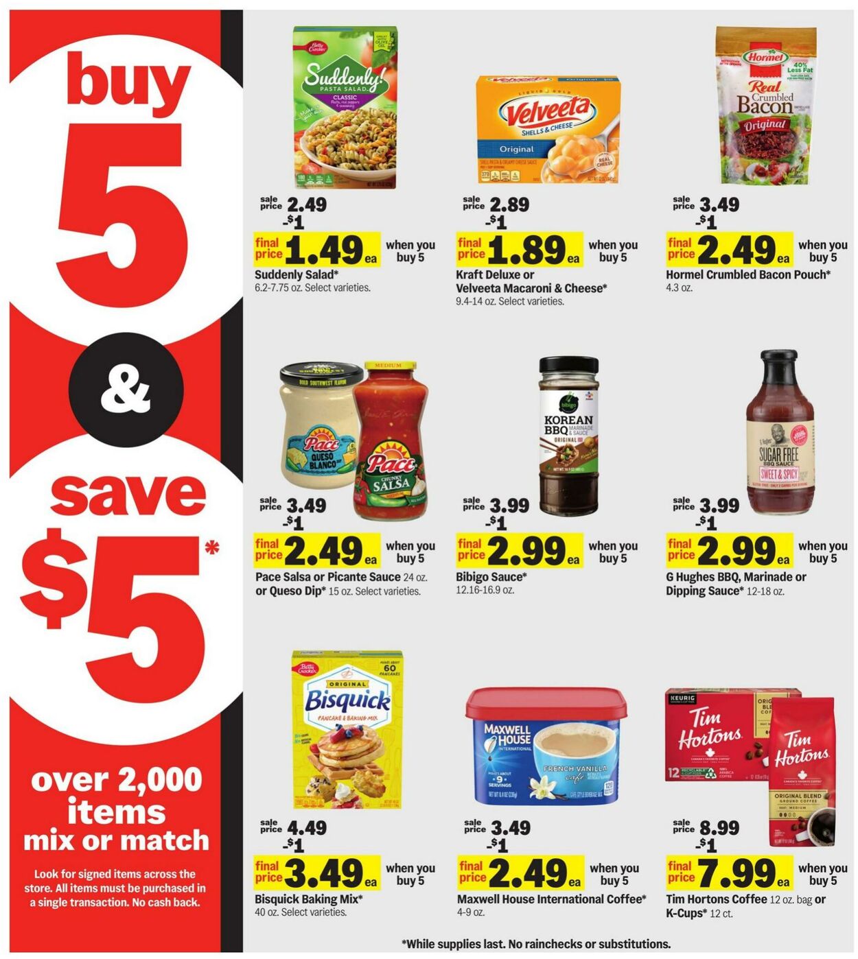 Weekly ad Meijer 08/17/2025 - 08/23/2025