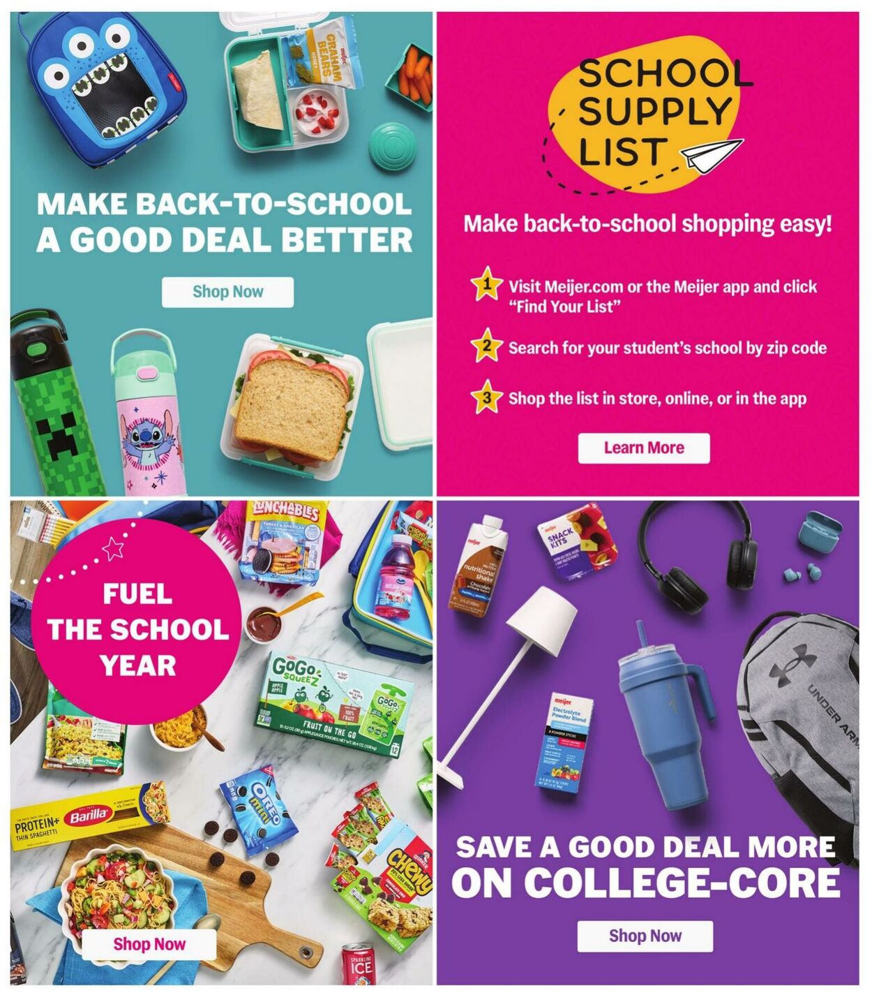 Weekly ad Meijer 08/17/2025 - 08/23/2025
