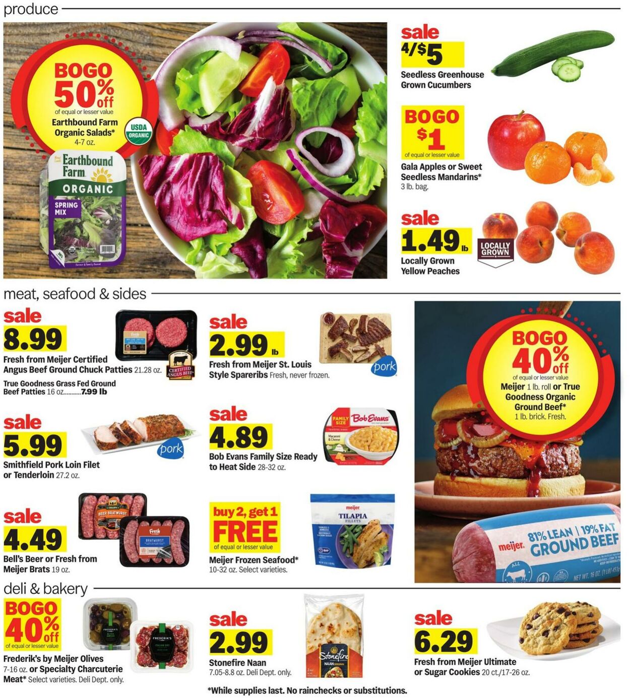 Weekly ad Meijer 08/17/2025 - 08/23/2025