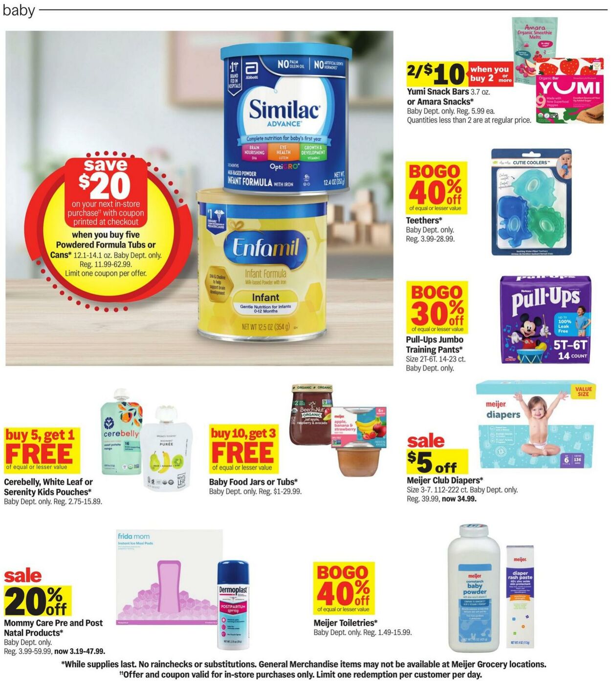 Weekly ad Meijer 08/17/2025 - 08/23/2025