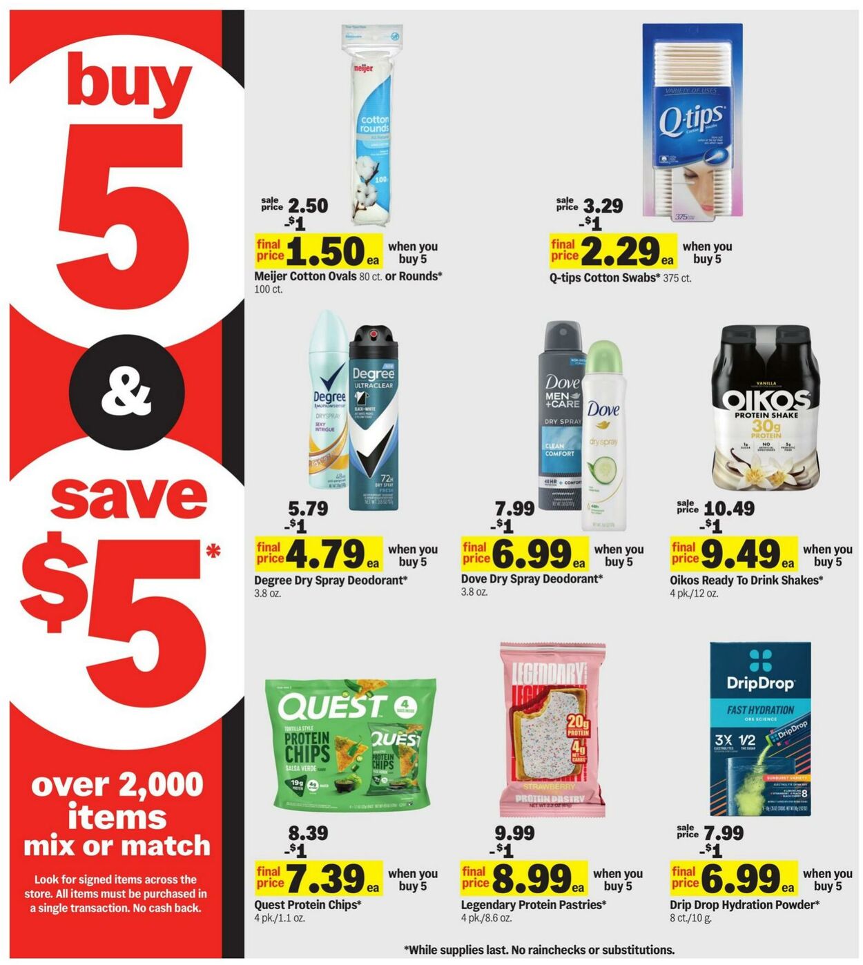 Weekly ad Meijer 08/17/2025 - 08/23/2025