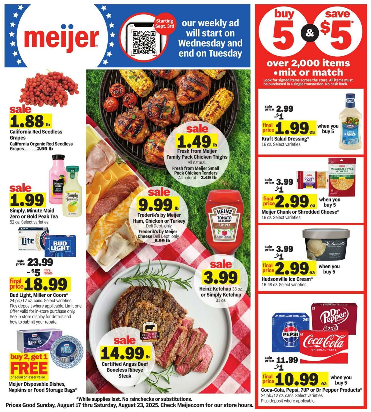 Weekly ad Meijer 08/17/2025 - 08/23/2025