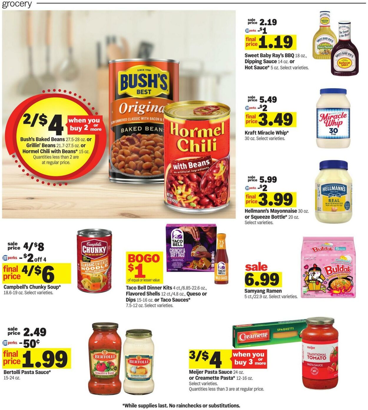 Weekly ad Meijer 08/17/2025 - 08/23/2025