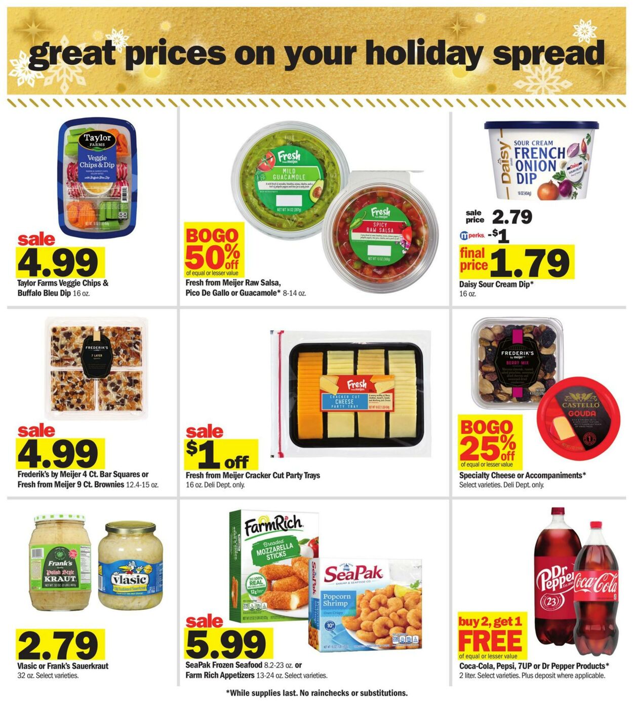 Weekly ad Meijer 12/26/2024 - 01/04/2025