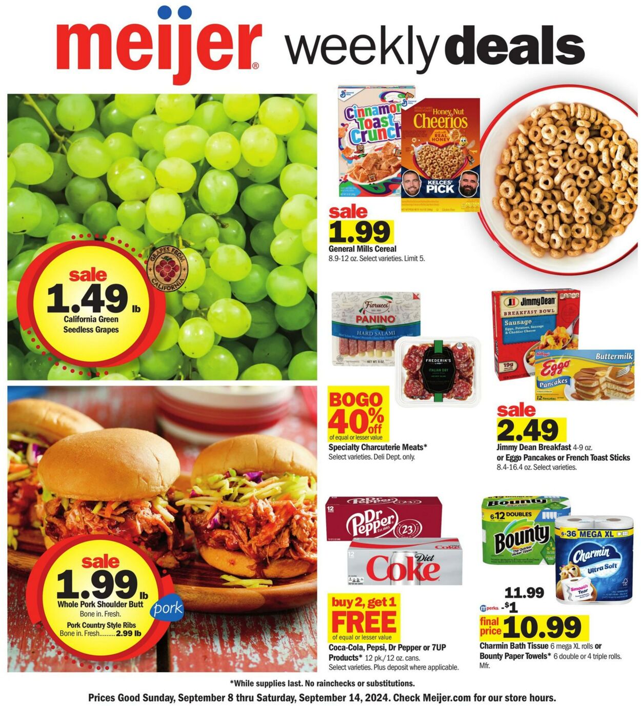 Weekly ad Meijer 09/08/2024 - 09/14/2024