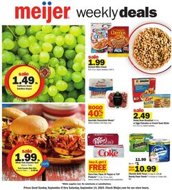 Weekly ad Meijer 09/22/2024 - 09/28/2024