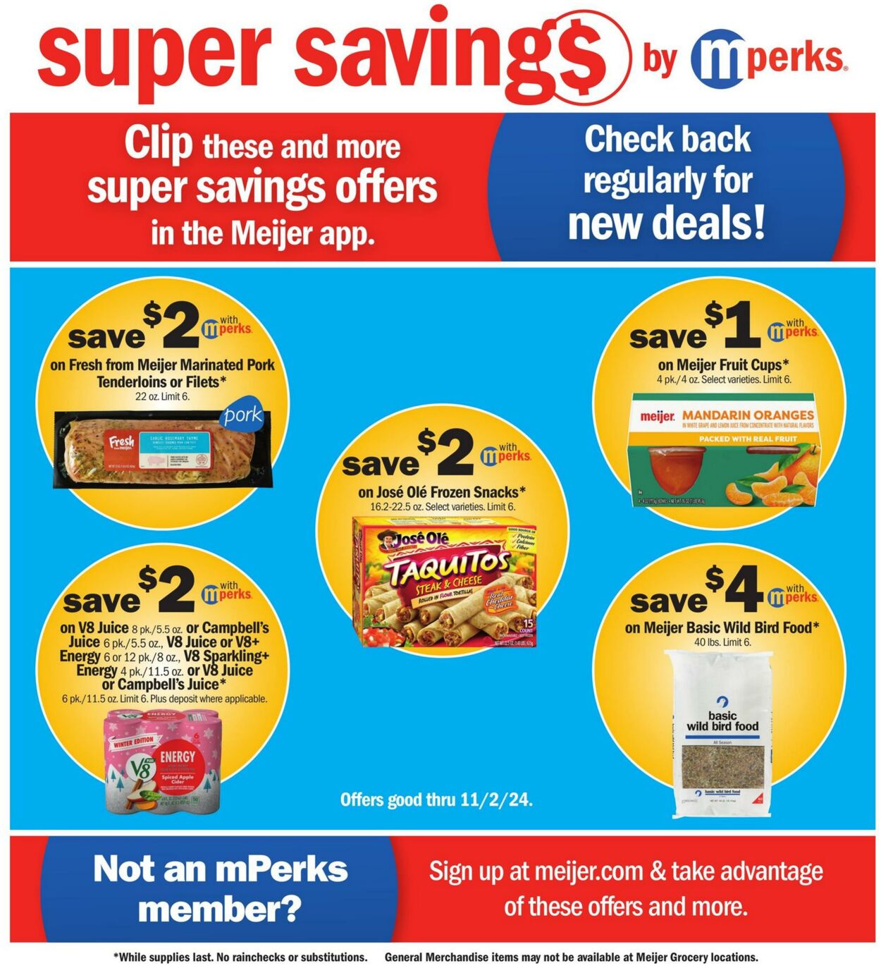 Weekly ad Meijer 10/27/2024 - 11/02/2024