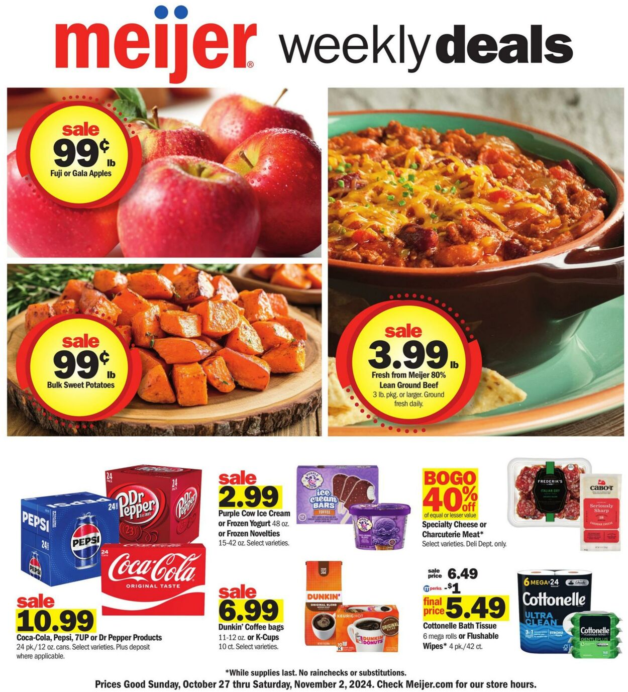 Weekly ad Meijer 10/27/2024 - 11/02/2024