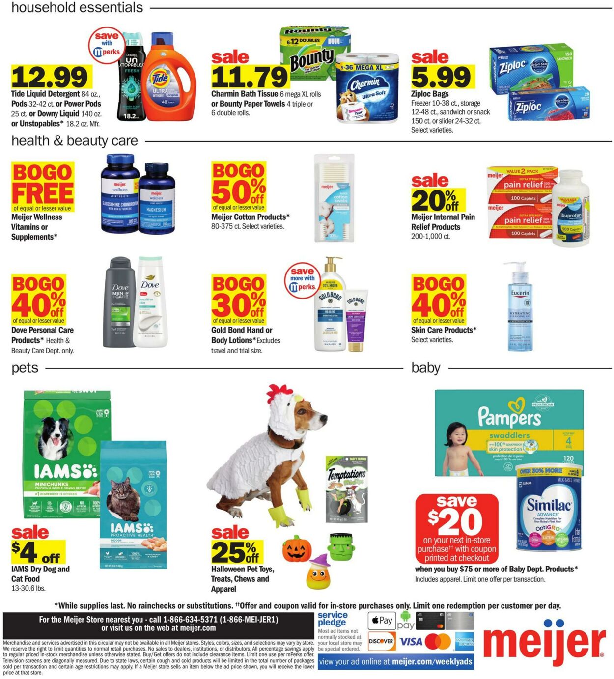 Weekly ad Meijer 10/27/2024 - 11/02/2024