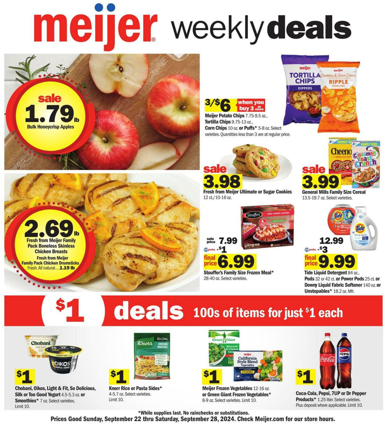 Weekly ad Meijer 09/22/2024 - 09/28/2024