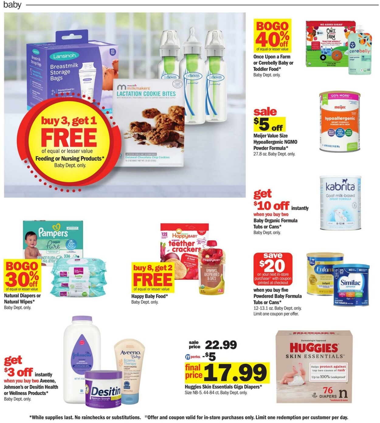 Weekly ad Meijer 09/22/2024 - 09/28/2024