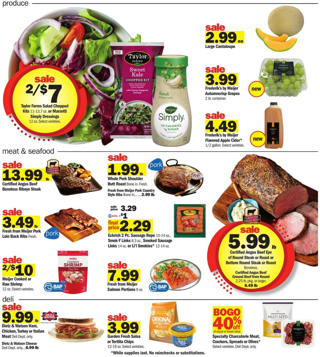 Weekly ad Meijer 09/22/2024 - 09/28/2024