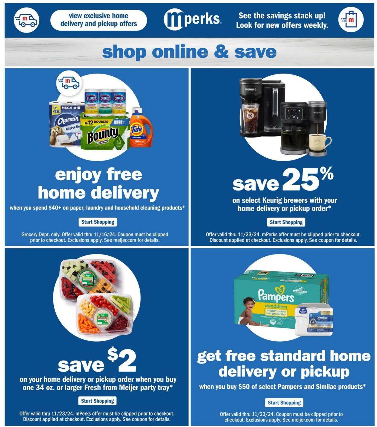 Weekly ad Meijer 11/10/2024 - 11/16/2024